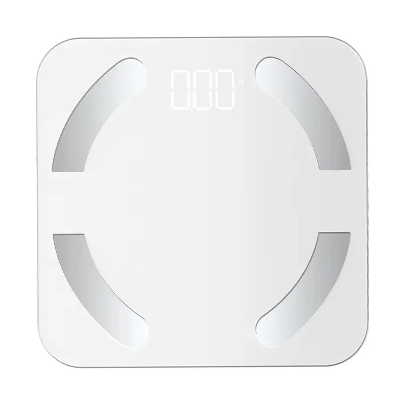 

Оптовые дешевые перезаряжаемые цифровые весы для жира в организме, ограничение 180 кг для подключения Bluetooth, датчик здоровья для отслеживания тела приложении