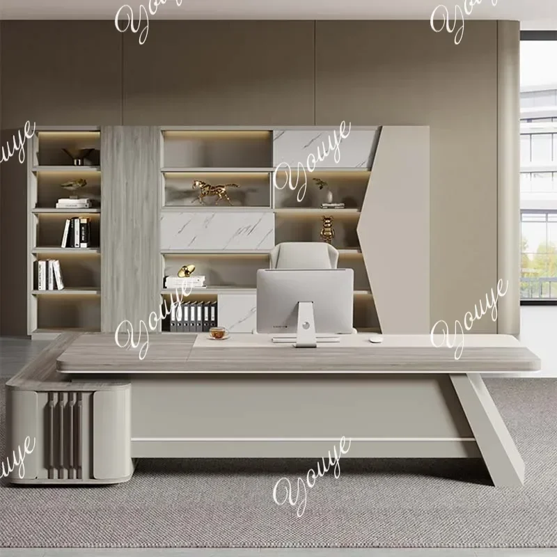 

J Large Household Office Desk Study Cheap Modern Corner Coffee Office Desk Computer Home Writing Escritorio Oficina Furniture