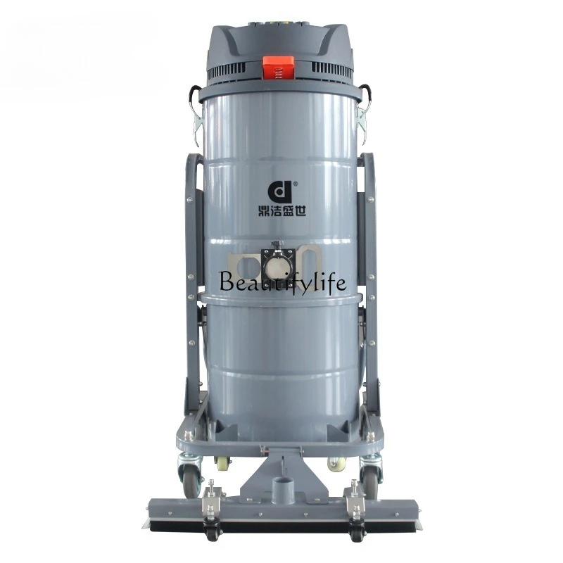

05Industrial large suction commercial mobile vacuum cleaner reverse blowing wet and dry dual-purpose