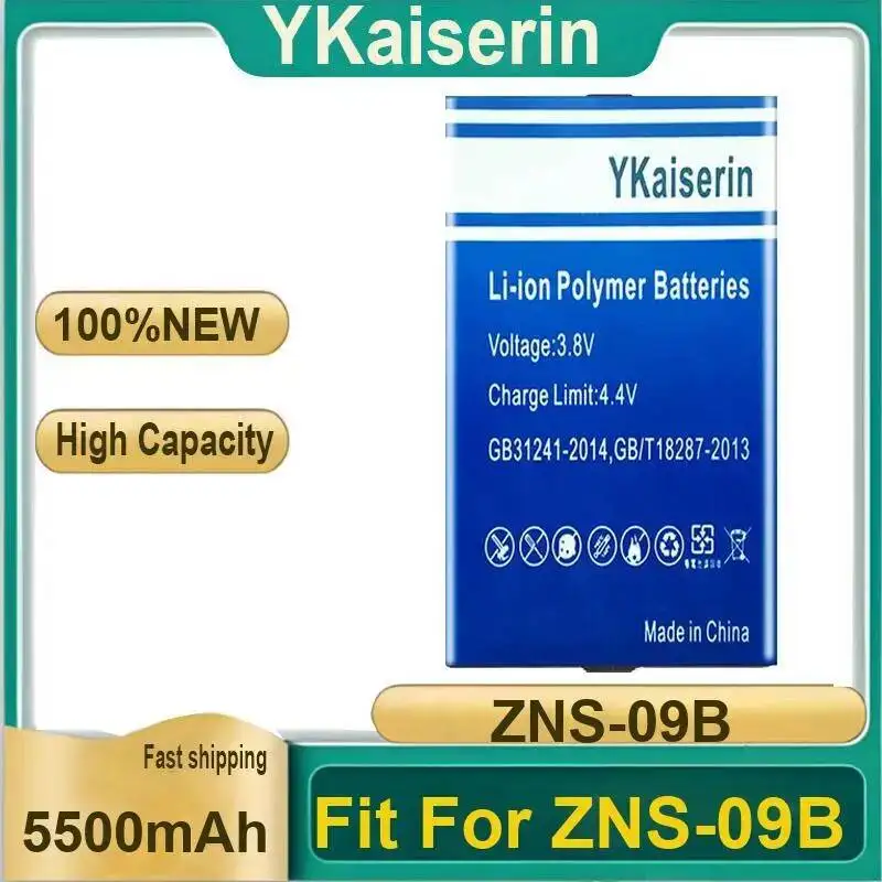 

Fit For Zns-09B Long Lasting High-Performance 5500Mah Smart Door Lock Battery