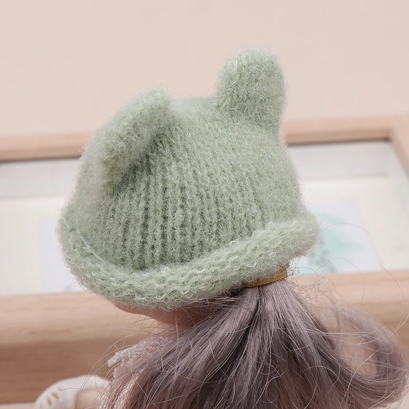 Mini chapeau de beurre coloré pour enfants, jouets faits à la main de simulation, accessoires Kiev illage, jouet de jeu de simulation, 1/12