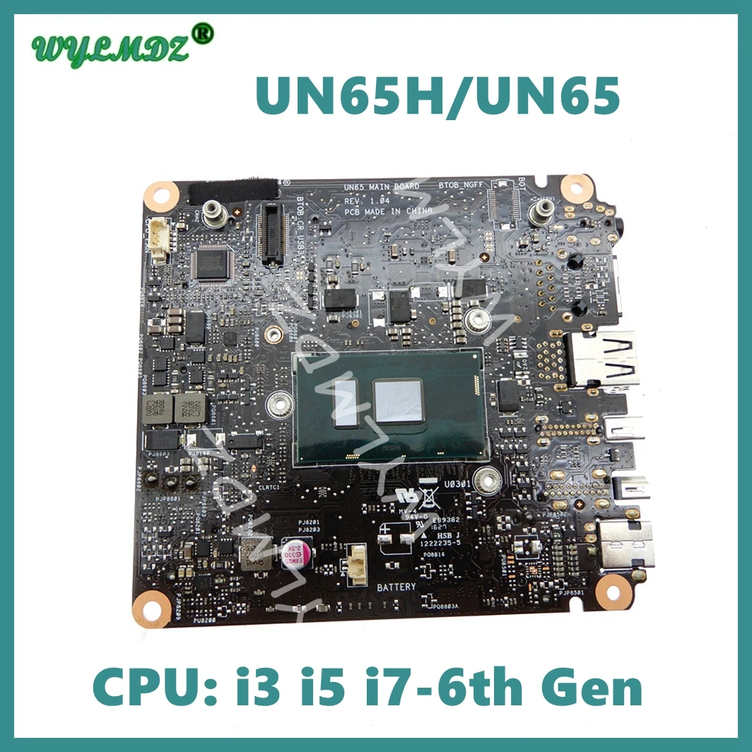 

UN65H with i3 i5 i7-6th Gen CPU UMA DDR3L Mainboard For ASUS VivoMini UN65 UN65H Commercial Computer Motherboard