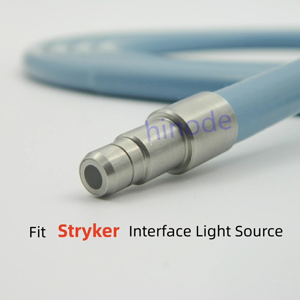 Imagem -04 - Medical Surgical Light Source e Stryker Endoscope Interface Cabo de Fibra Óptica Autoclavável 34x2500 mm 3000 mm Fit