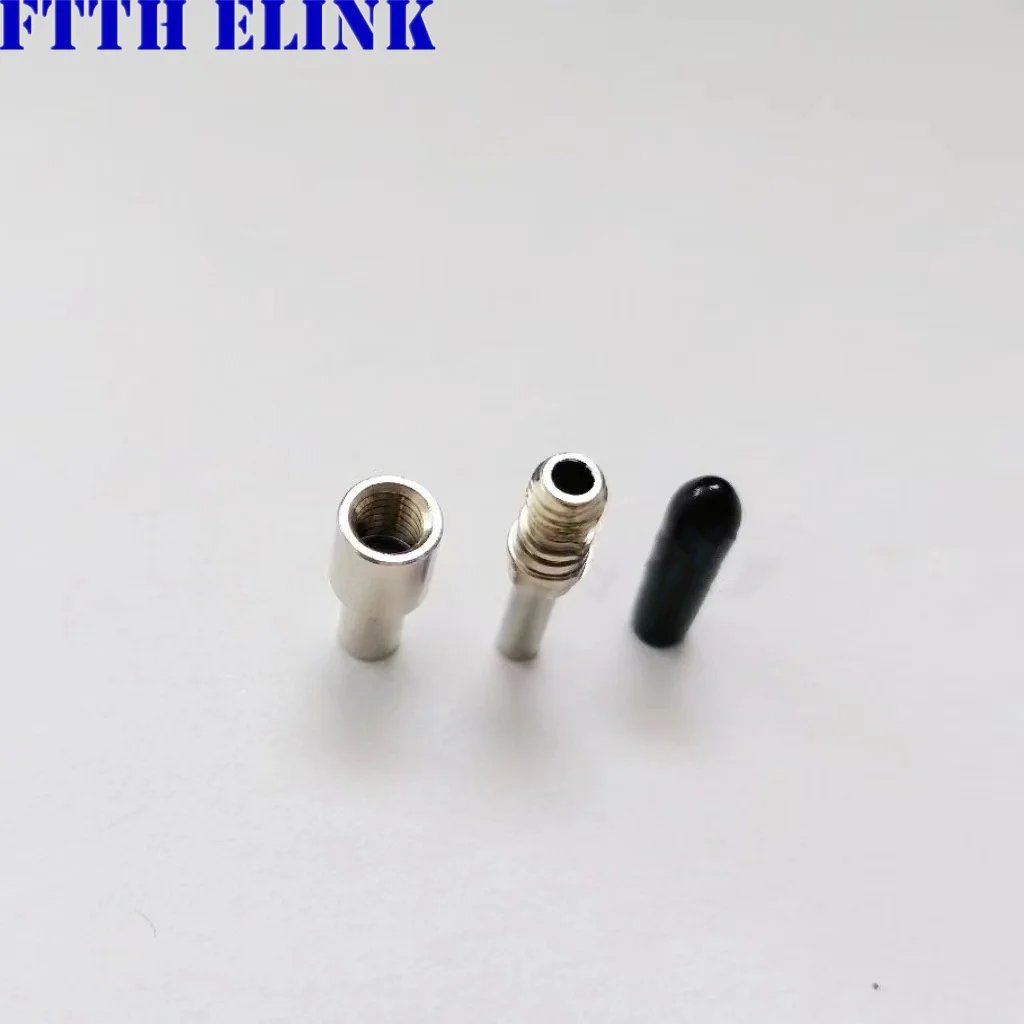 Sma905 Kits de conectores de fibra óptica, virola de aço, furo 2.5mm com sulco 3.0mm, frete grátis, sma905, 10PCs