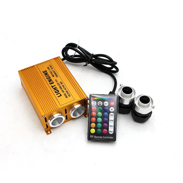 

32W led light up fiber optic fabric material