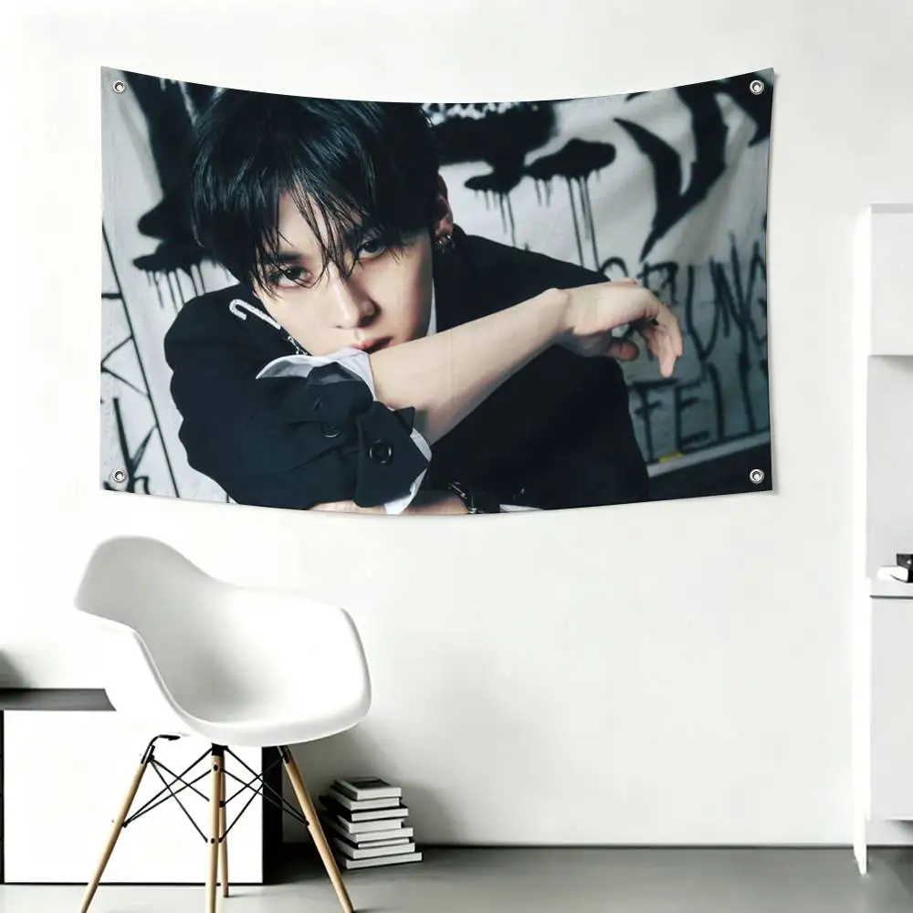 S-Star Lee Min-ho Flags for Bedrooms Home Decor Items Outdoor Decors Garage Decoration Flaga