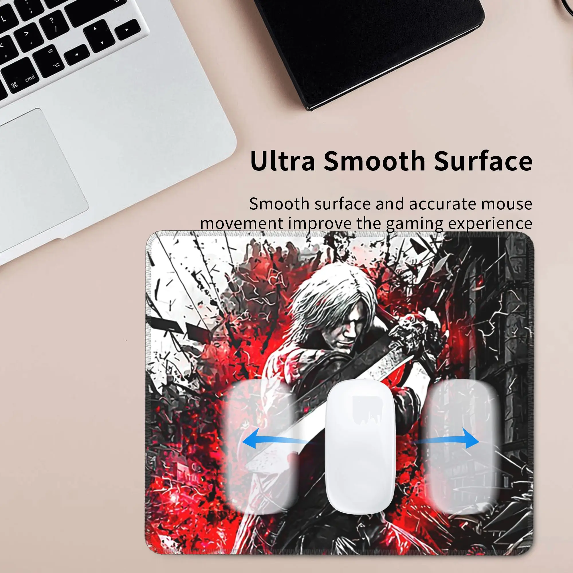 Devil May Cry Game Mouse Pad Computer Keyboard Mouse Mat Gaming PC Laptop Desk Mat Office Table Mats