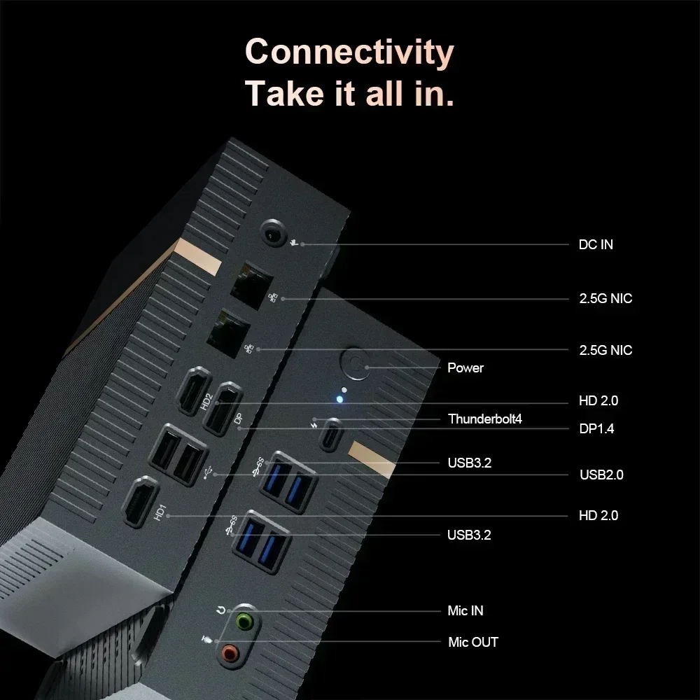 Chatreey-كمبيوتر ألعاب صغير ، كمبيوتر مكتبي ، IT12 ، Intel Core i5 ، ونيوم ، و i7 ، و P ، و i ، و i9 ، و ، و ، و ah ، و 4K ، و 60Hz ، و 2x ، HD ، G ، LAN ، DP ، WIFI 6