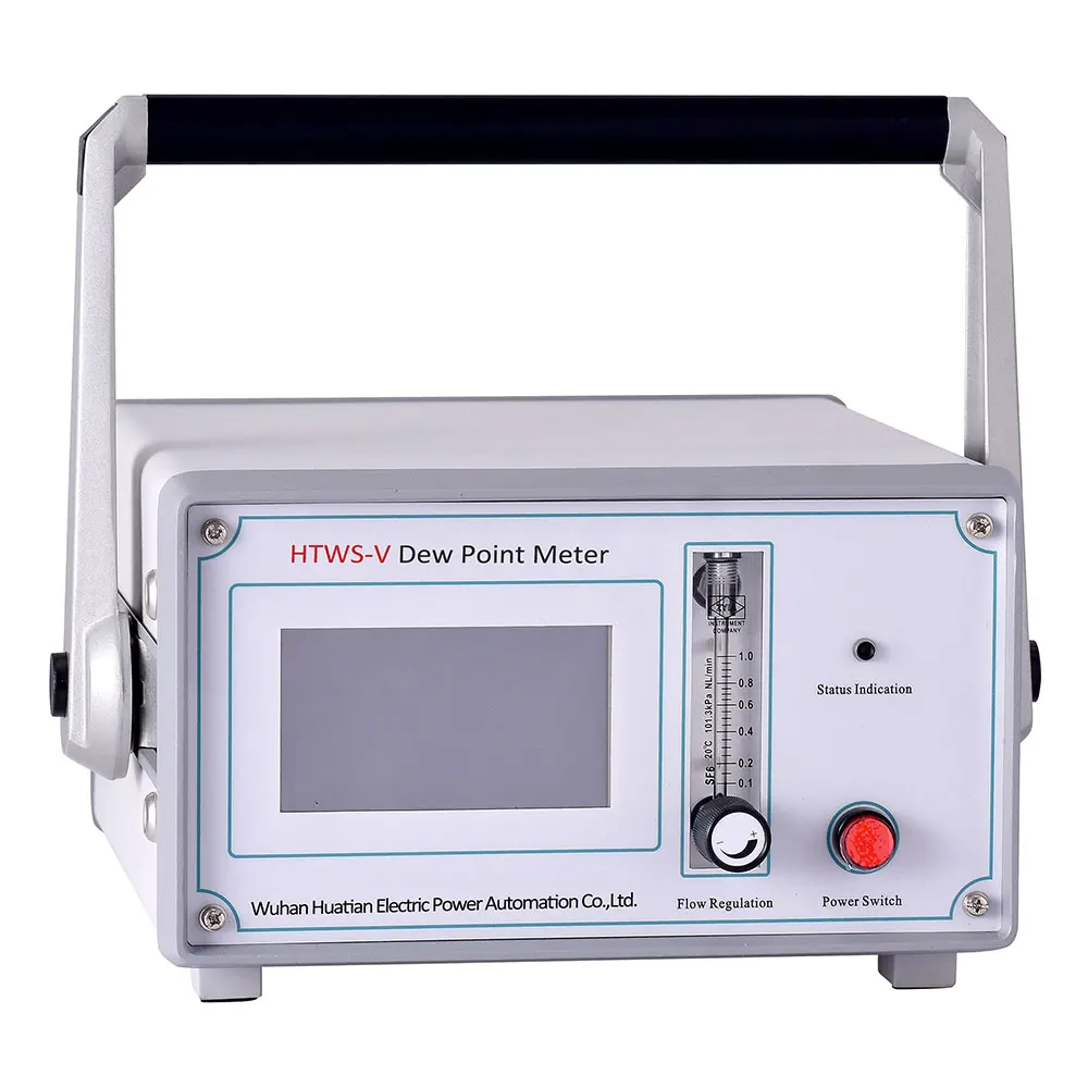 HTWS-V Manufacturer Price SF6 Gas Analyzer Portable SF6 Dew Point Tester SF6 Moisture Analyzer