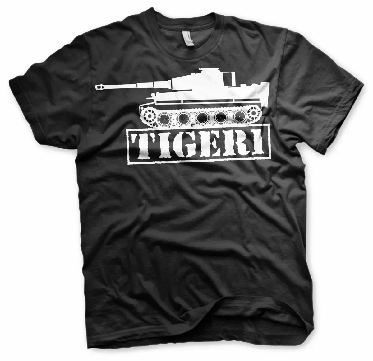 Panzer Tiger I Heavy Tank T-Shirt. New 100% Cotton Short Sleeve O-Neck Casual T-shirts Size S-3XL view 3