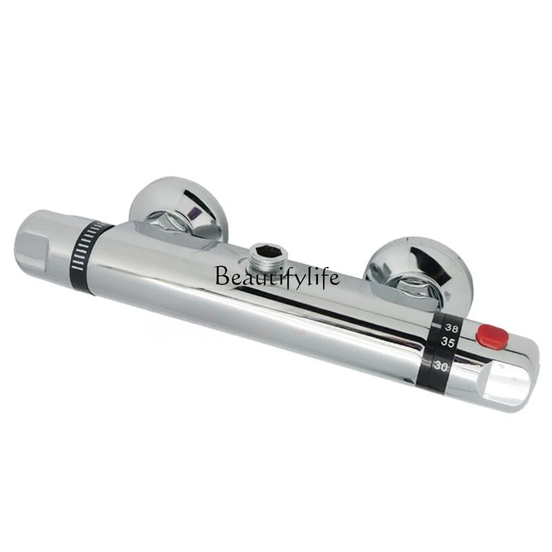 

*Solar concealed thermostatic mixing valve with water thermostatic faucet Hot and cold water concealed all-copper temperature