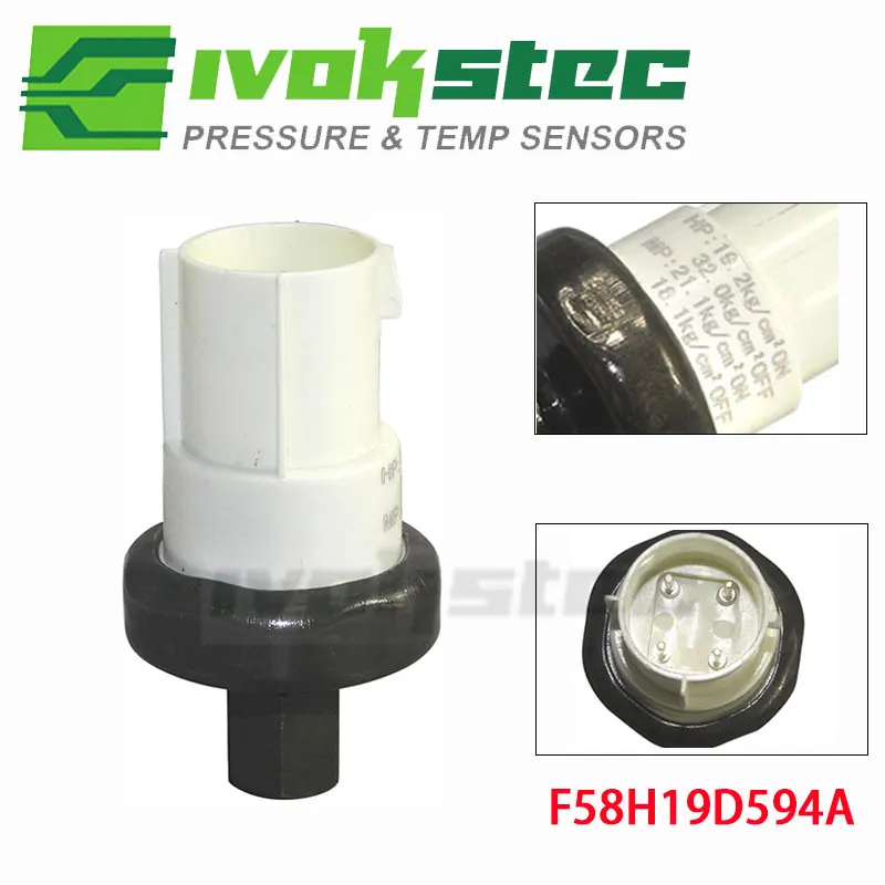 Air Conditioning Pressure A/C Switch For Ford Fiesta Puma 1.6 16V Mondeo 2.5 24V Transit 2.3 16V KA Courier 93-02 F58H19D594A