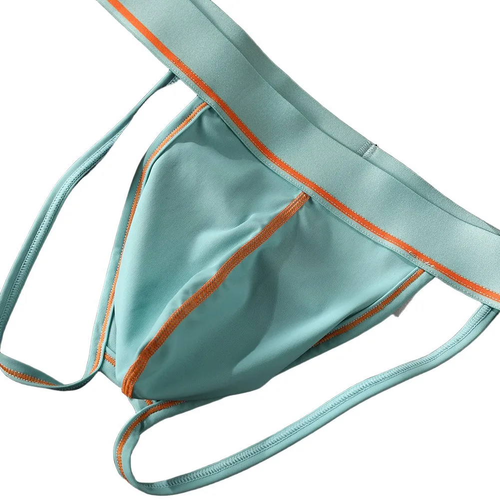 

Underwear Men U Convex Large Pouch Double Strap Thong Underpants Sexy High Elastic Sports Casual Fashion G-strings