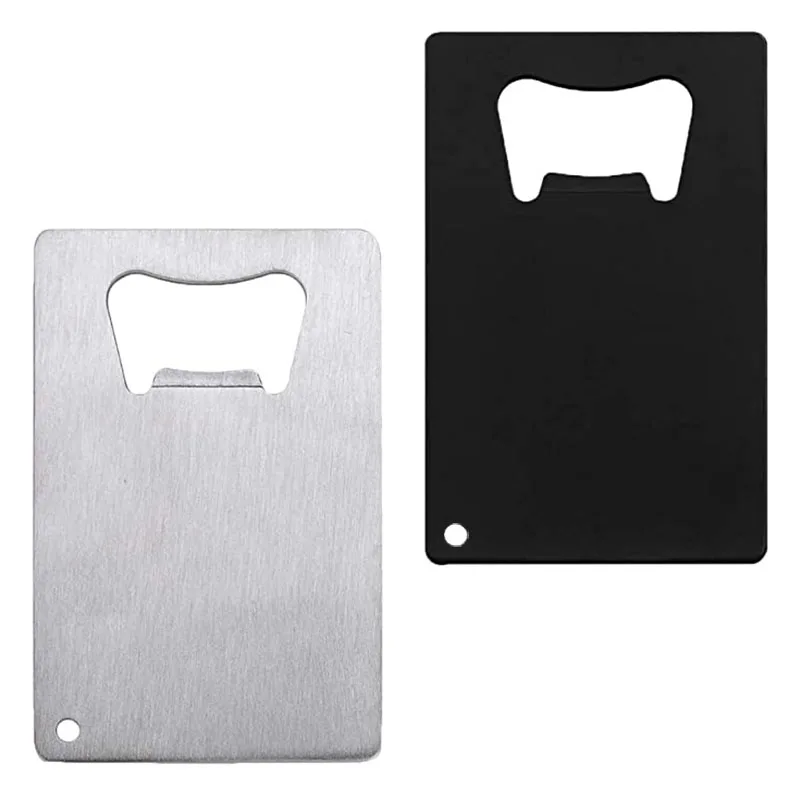 

10/30Pcs Credit Card Bottle Opener, Stainless Steel Flat Bartender Beer Opener, Kitchen & Bar Tools