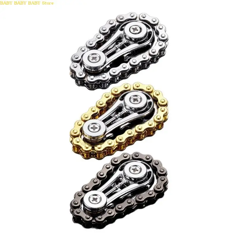 Q81A Mechanical Fingertip Fidgets Spinner Toy Comfortable Grip Stress Relief Fidgets Spinner Toy for Adults Seek Relaxation