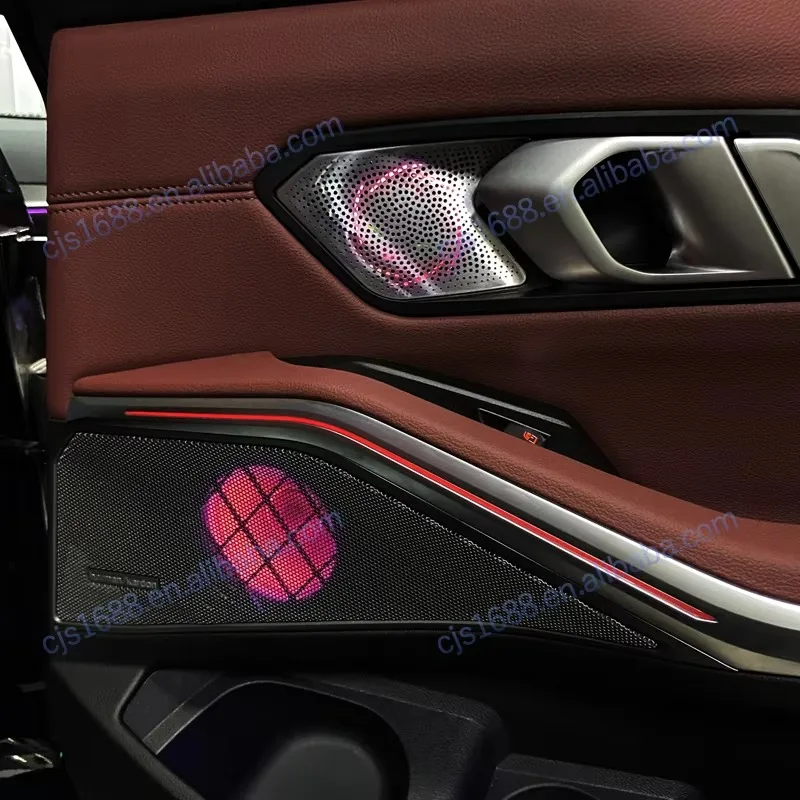 ل 3 سلسلة G20 M3 G80 المحيطة ضوء تزيين تجديد 11 ألوان LED مضيئة القرن غطاء جو البيئة مصباح Retrfit