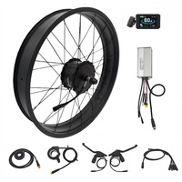 BAFANG 48V 1000W Font Hub Motor Fat Wheel Conversion Kit 135mm Dropout Ebike 20/24/26x4.0\
