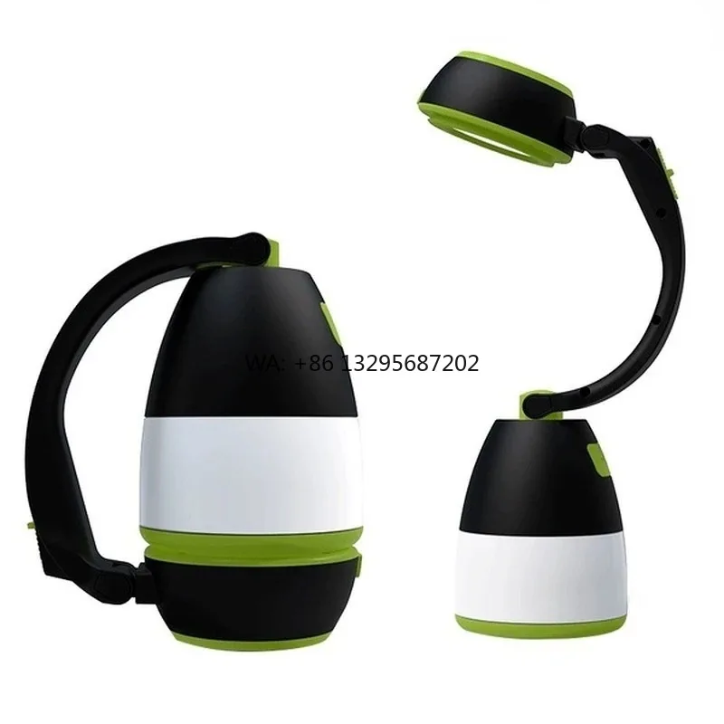 

3 in 1 Multitool Emergency LED Light 180 Degree Rotary Rechargeable Table Lamps Handheld Waterproof Flashlight With Power Bank
