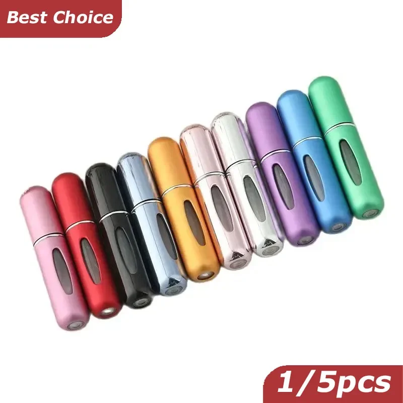 Bottle Travel With Spray 1/5PCS Perfume Refillable Scent