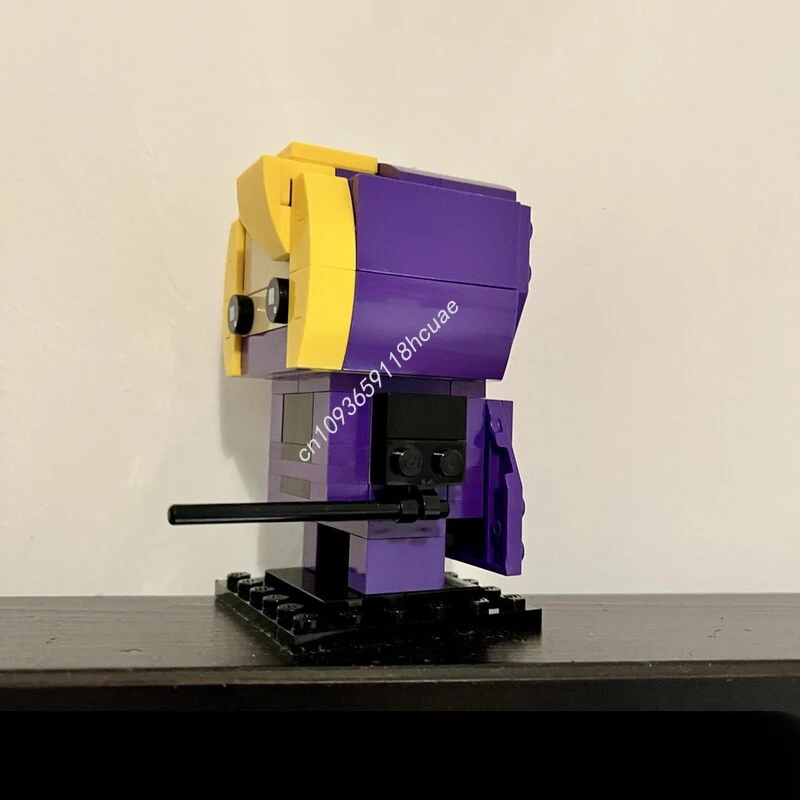 102 Stück MOC Spoiler Stephanie Brown Brickheadz Modellbausteine Architektur Spielzeug Modulare Idee Weihnachtsgeschenke