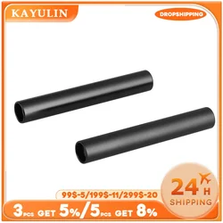 Kayulin 10cm Aluminum Alloy 15mm Rods With Extendable M12 Female Threads For Dslr Camera Accessory Photo Studio(2 Pieces)