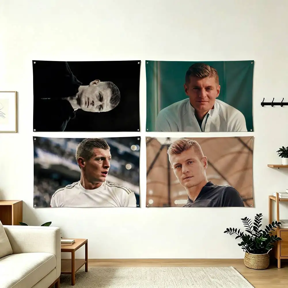 T-Toni Kroos Football Player Flag Suitable For Party Club Outdoor Interior Wall Decoration Banner Fans Gift