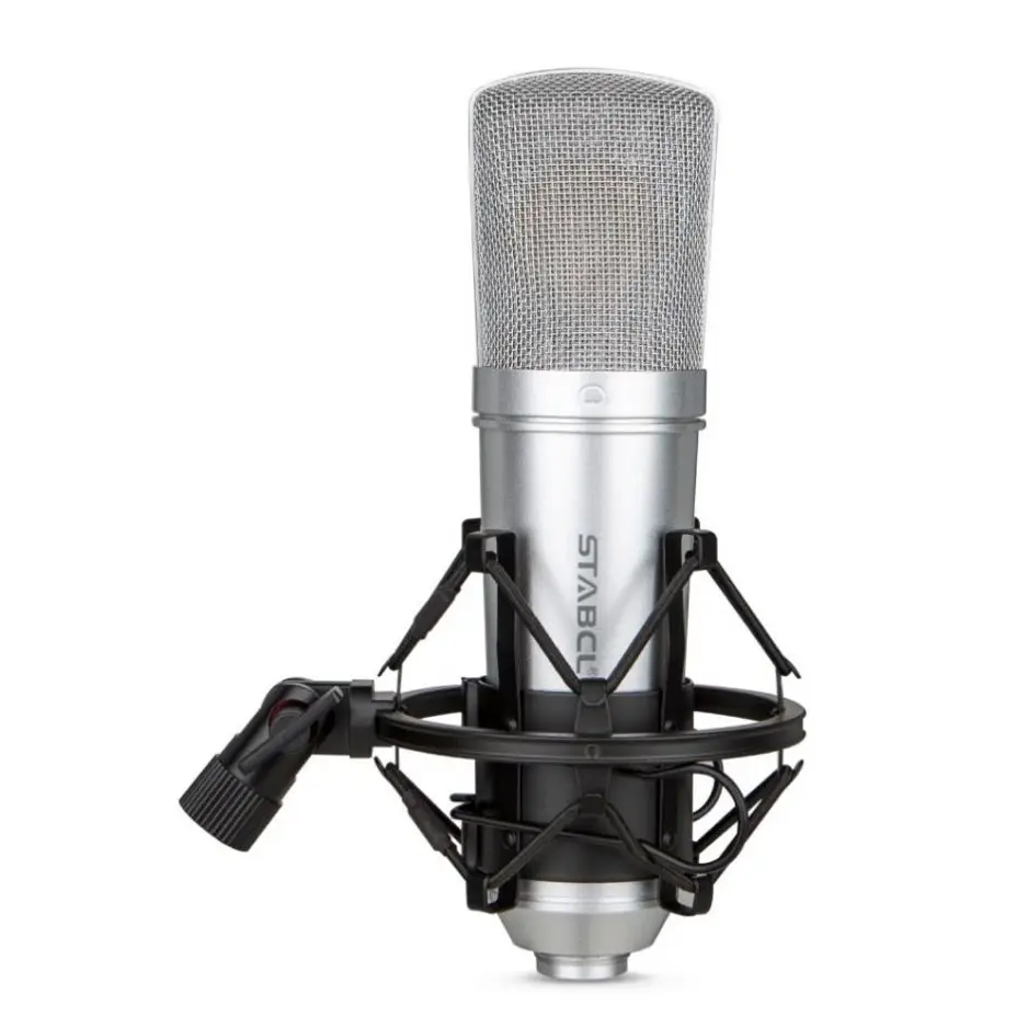 

STABCL ST-6160 Computer Micro Condenser Studio Microphone For Recording Live Streaming Recording