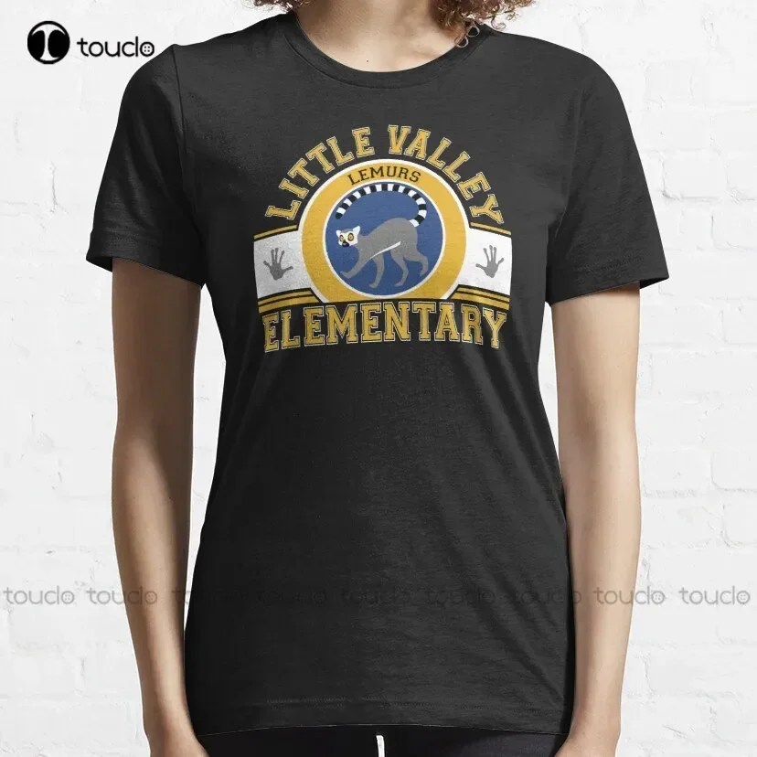 Little Valley Elementary Athletics Classic T-Shirt Black Tshirts Shirts For Men Custom Aldult Teen Unisex Fashion Funny New New