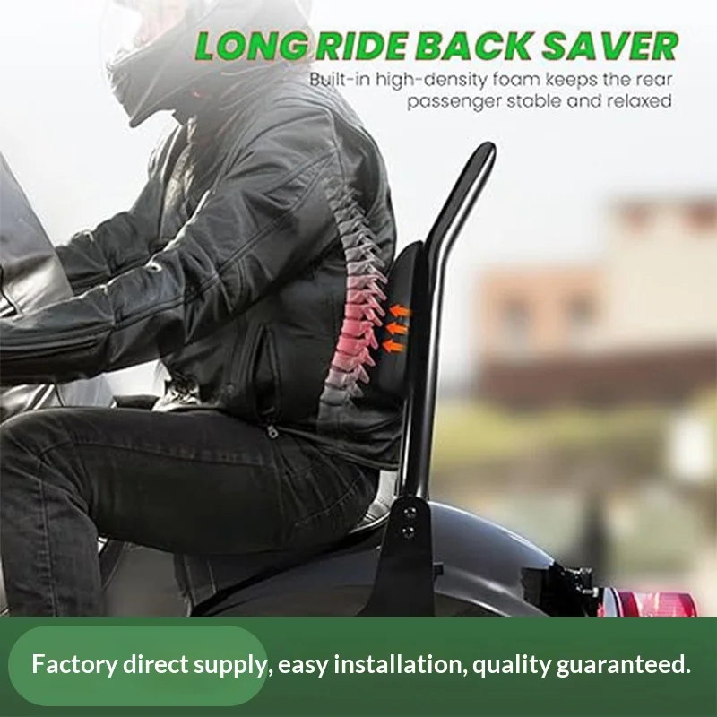 Motorcycle Accessories for Softail Road Glide Street Glide Curved Arrow Backrest Strap Mounting Bracket Model