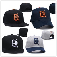 Detroit Tigers Baseball Cap Unisex Trendy Duckbill Embroidered Korean Style Baseball Hat for Men And Women Fashionable Cap