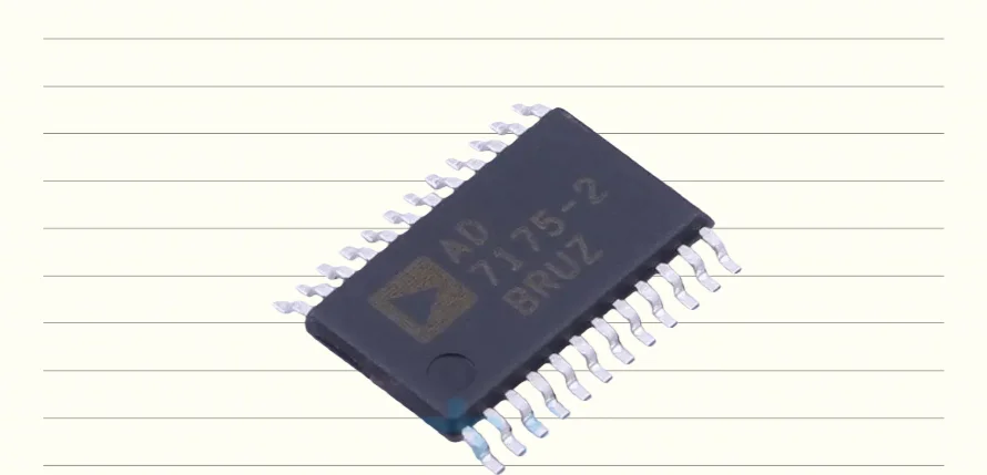 Brand new original AD7175-2BRUZ-RL7 TSSOP-24 analog-to-digital conversion chip ADC 24 bit, 250 kSPS ∑ - Δ type ADC