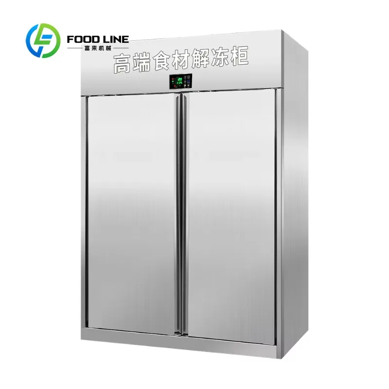 High Efficiency Fully Automatic Thawing Cabinet Commercial Defrosting Equipment for Beef Pork Seafood Processing customized