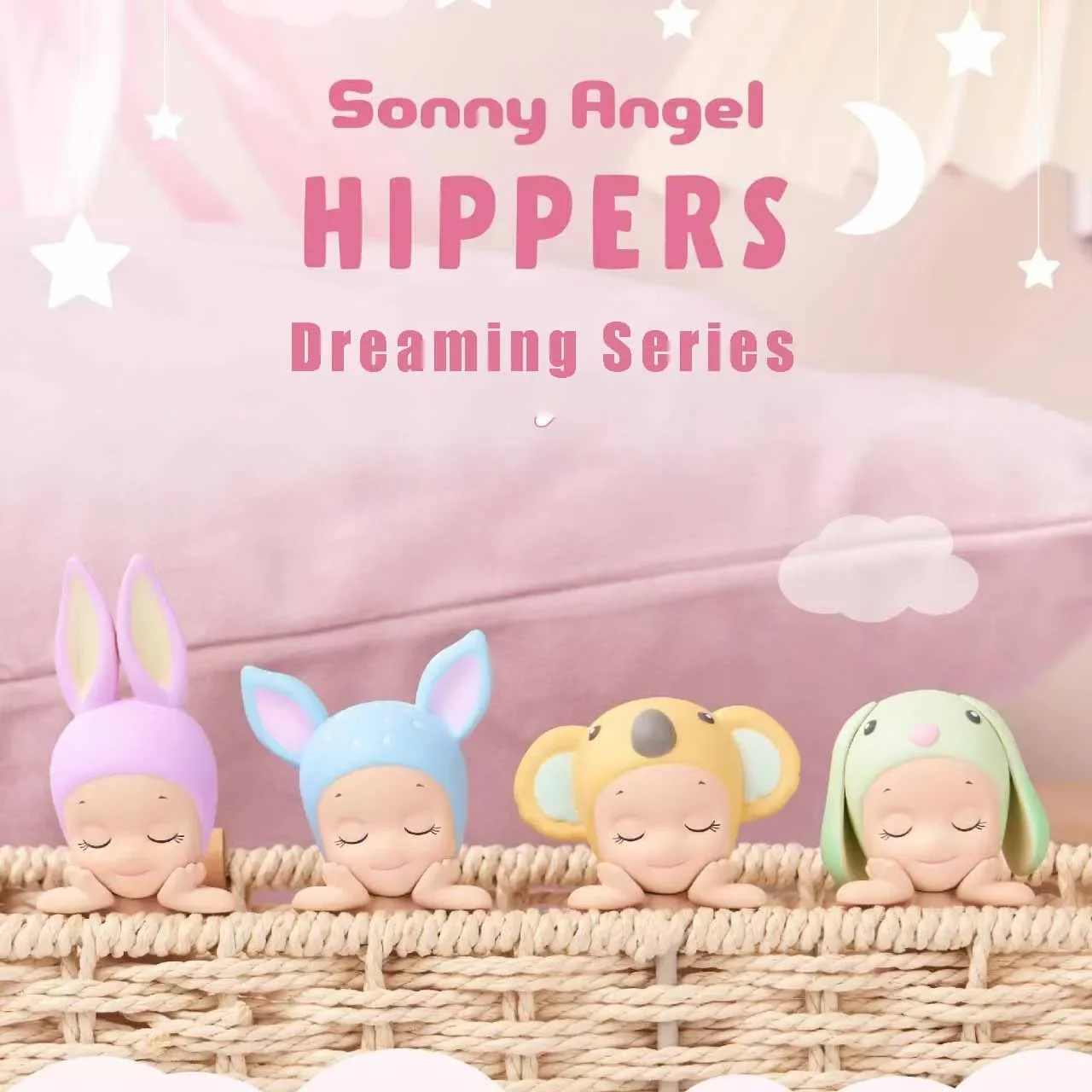

Sonny Angel Hippers Blind Box Toys Dreaming Series Cute Anime Original Doll Kawaii Cartoon Surprise Gift for Kids Birthday