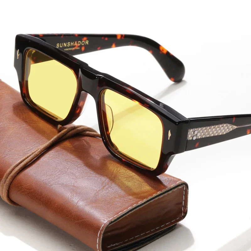 

The New Fashion Square Men's Sunglasses UV400, High-quality and Trendy Women's Glasses Designed By Luxury Designers