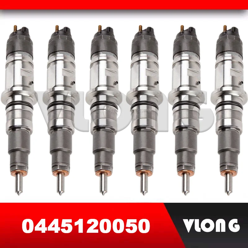 

New Diesel Fuel Injector For Dodge Ram 2500 3500 Cummins 6.7L 2007-2012 Common Rail Injector 0986435518 0445120185 0445120050