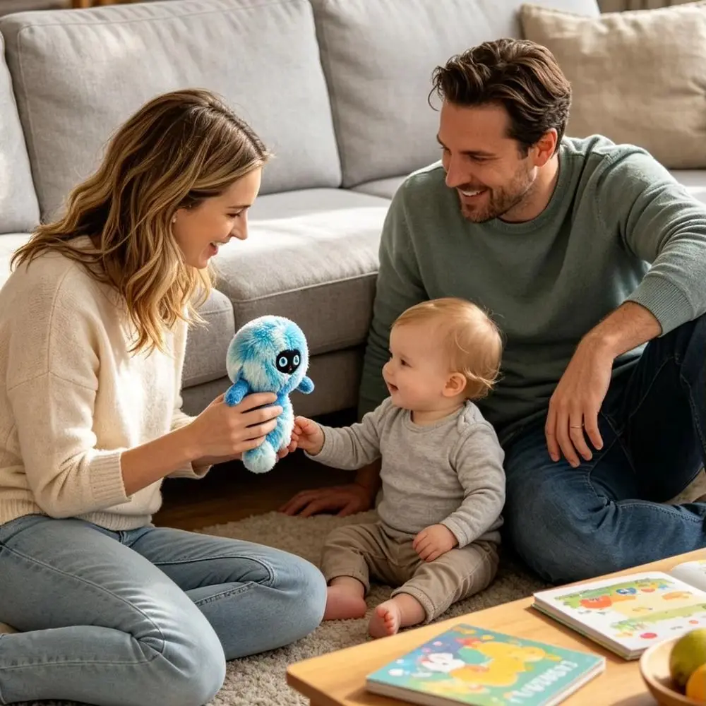 Interactive AI Companion Soft Comfortable Fabric Educational Learning Multi-Functional Voice Communication