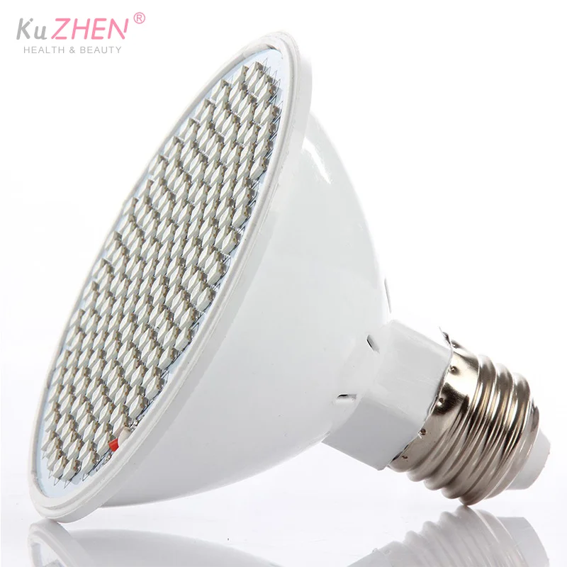 1 قطعة لمبة العلاج بالضوء الأحمر مع مشبك مصباح LED 660nm الأحمر و 850nm بالقرب من جهاز العلاج كومبو بالأشعة تحت الحمراء للعناية بالبشرة لتخفيف الآلام