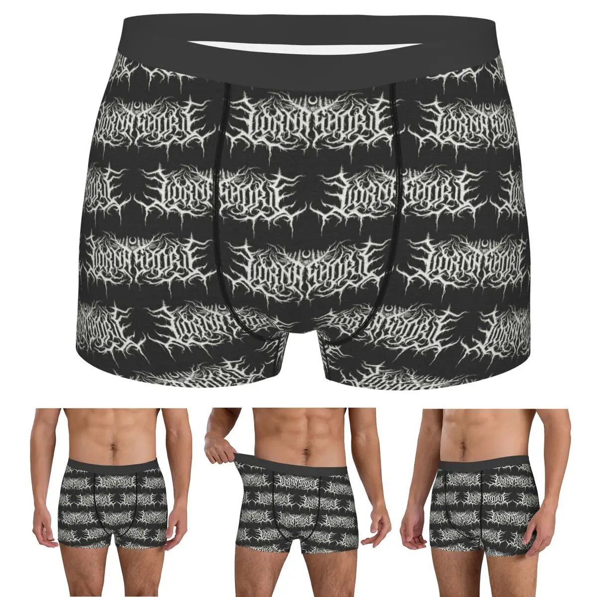 Boxer Underpants Shorts Lorna Singer Shore Band Panties Male Comfortable Underwear for Homme Man Boyfriend Gifts