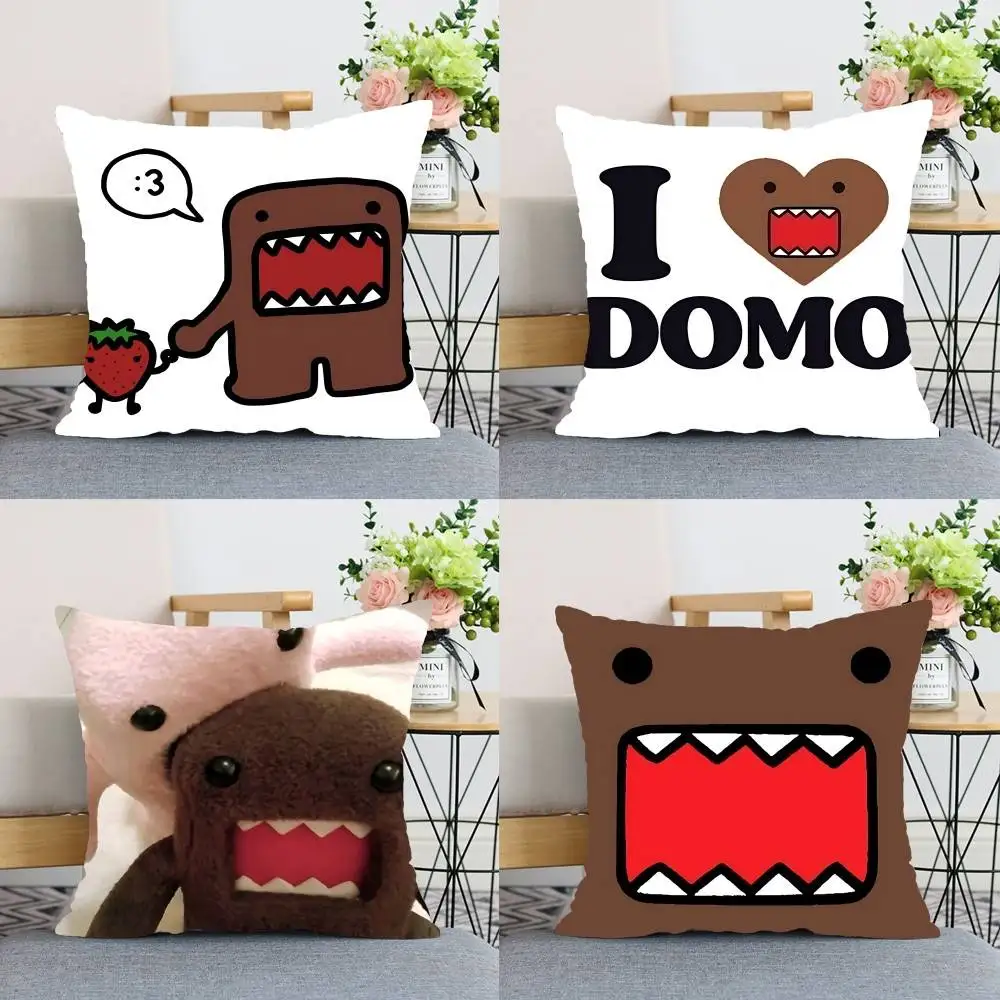 Cute D-domos Throw Pillow Covers Pattern Cushion Cover Suitable For Sofa Bedroom Car Pillow Cover