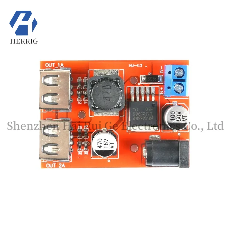 

9V/12V/24V/36V to 5V step-down module DC-DC on-board charging solar 3A regulated power module