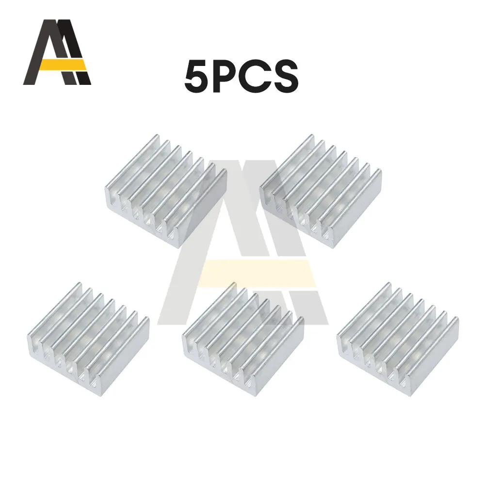 5/10PCS DIY LED Power Memory Chip IC High Quality 14x14x6mm Aluminum Heat Sink 14*14*6 mm