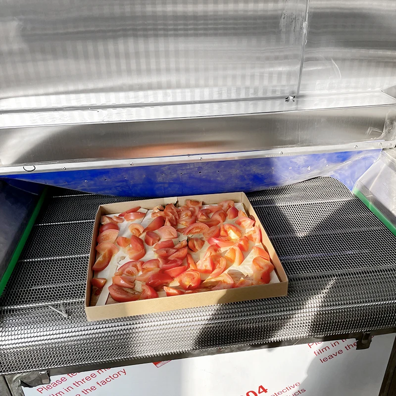 LONKIA Carliflower Broccoli Patatine Fritte Tunnel Quick Iqf Flow r