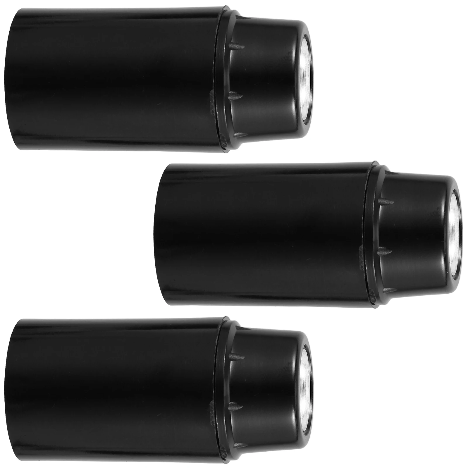 

3 pcs Candelabra Black Bakelite Holder Sockets E14 Replacement Sturdy Aluminum Cap Easy Install Ceiling Light Fixture Socket