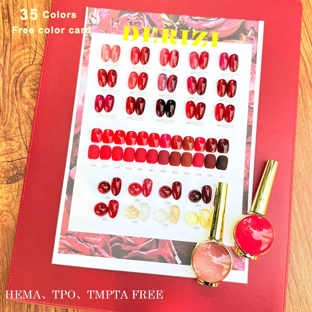 

35-цветный красный гель-лак для ногтей с различными бутылками УФ-гель-лак для ногтей Soak Off Gelpolish Гель-лак Nail Art Lacque Primer