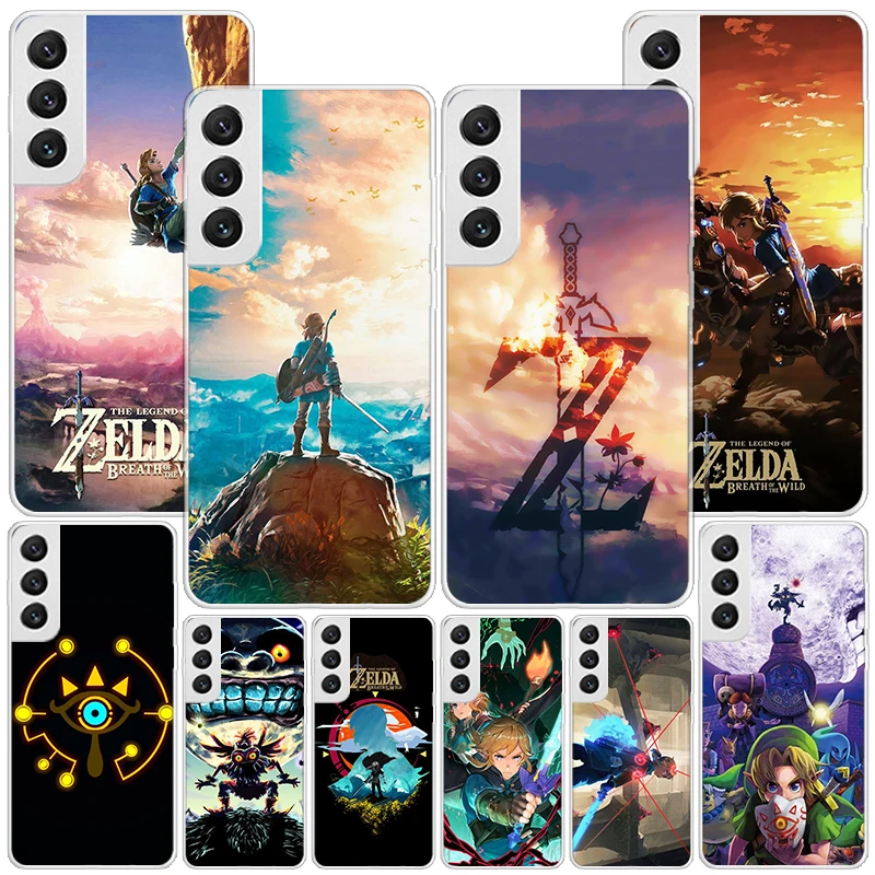 Z-Zeldas-Majoras Game Phone Case For Samsung Galaxy S24 Ultra S23 S22 S21 Plus S20 FE S10E S10 S9 S8 + Personalized Print Cover