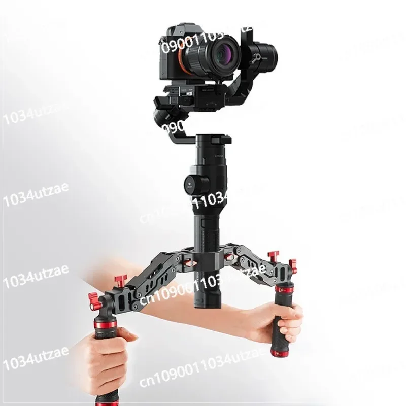 Z-shaped Dual Handheld Shock Absorber Arm, Support Ruying S and Yunhe Wireless Follow-up Photography