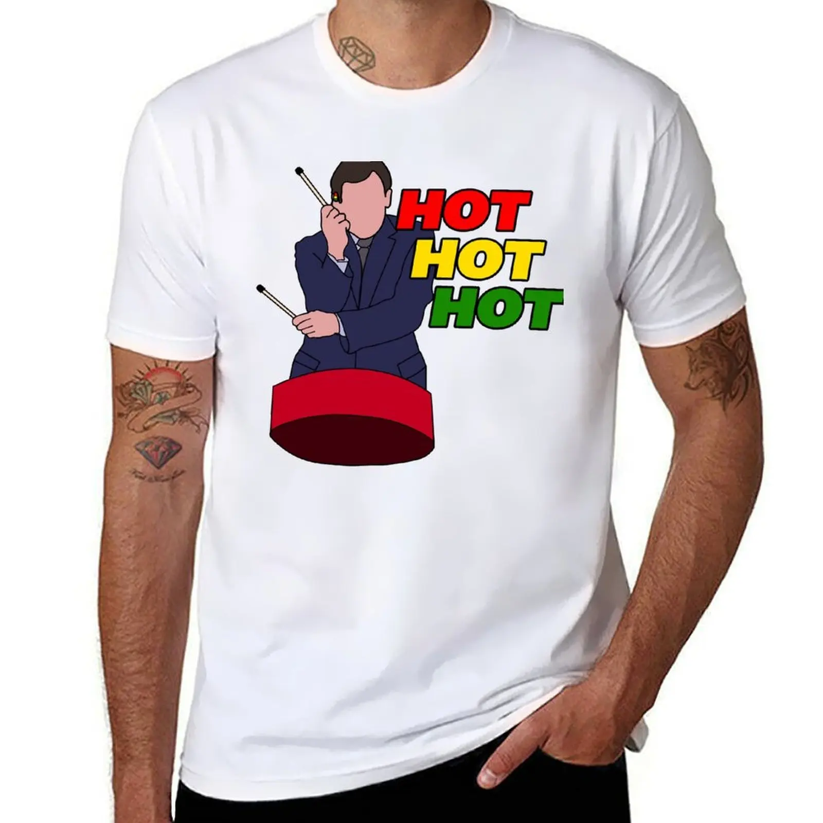 

Feelin' hot, hot, hot T-Shirt men t shirt cotton 100% t shirts for man graphic vintage T-Shirt