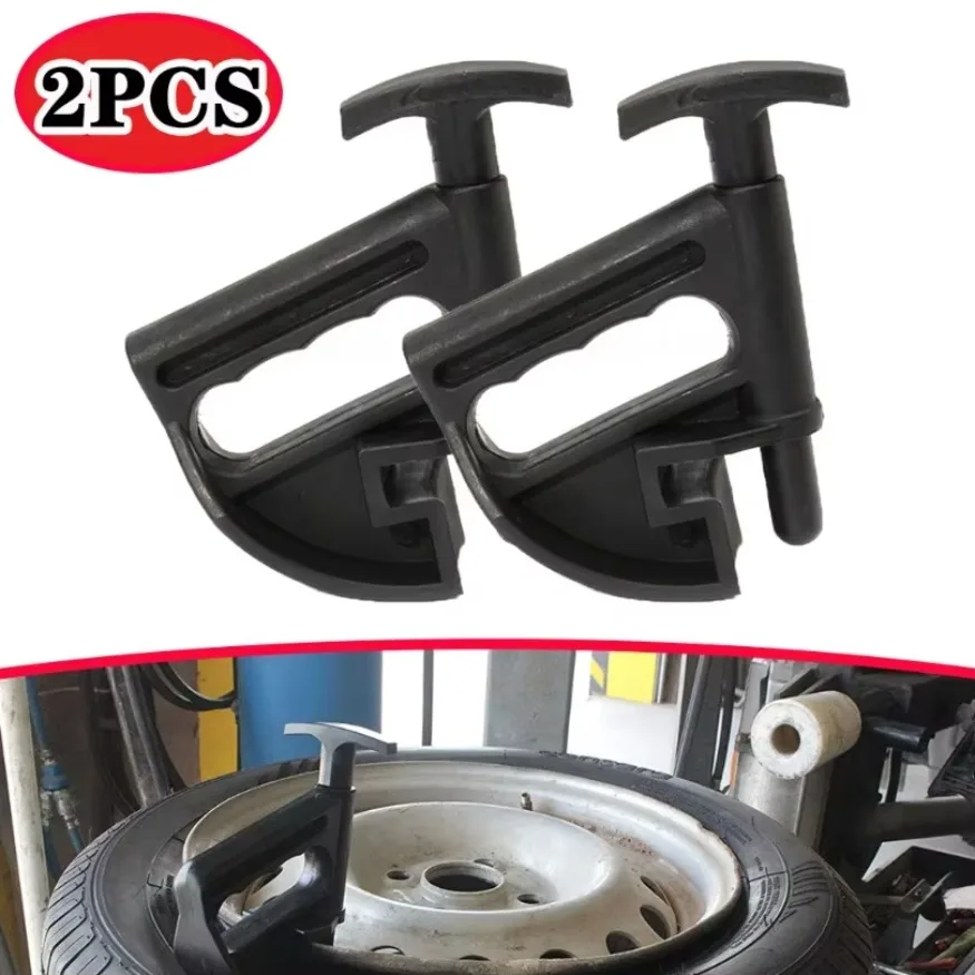 2x Pressing Car Tire Changer Disassembly Bead Clamp Adaptor Universal Tyre Rim Clamp Tire Press Pry Wheel Changing Helper