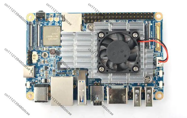 Adjustable Speed PWM Cooling Fan Heatsink For NanoPC T4 RK3399 Development Board