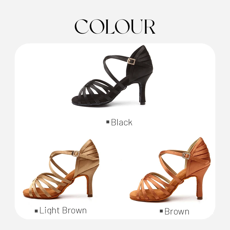 Adult Latin Dance Shoes, Women Professional Dance Shoes, Soft Soled Dance Training Shoes, National Standard Dance Suede Shoes